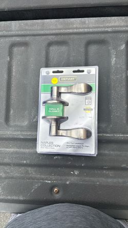 Defiant Hall & Closet Door Locks Satin Nickel Finish
