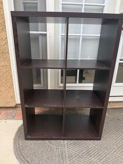 6 cube shelf