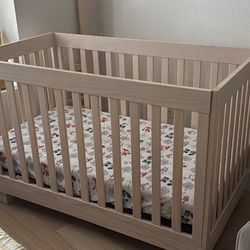 Babyletto Crib 3 In 1 Washed Natural Color 