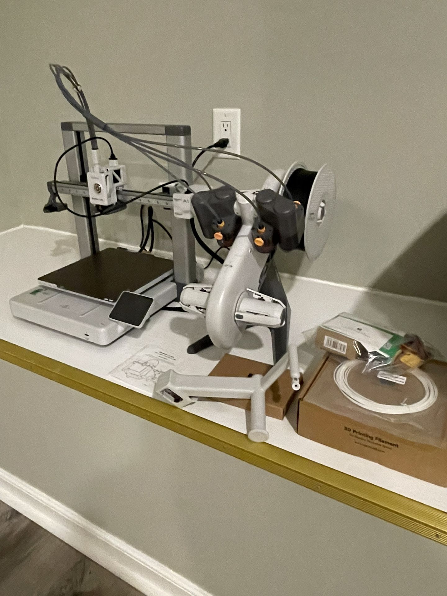 Bambu Lab A1 Combo 3D Printer (Brand New / Never Printed) – No Box