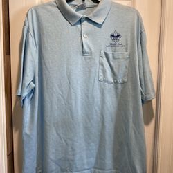 Light Blue Boy Scouts of America Polo Troop 744 of Baltimore, Maryland Size XXL
