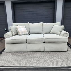 Thomasville Mint Green Sofa