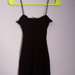 mini black dress !!! 