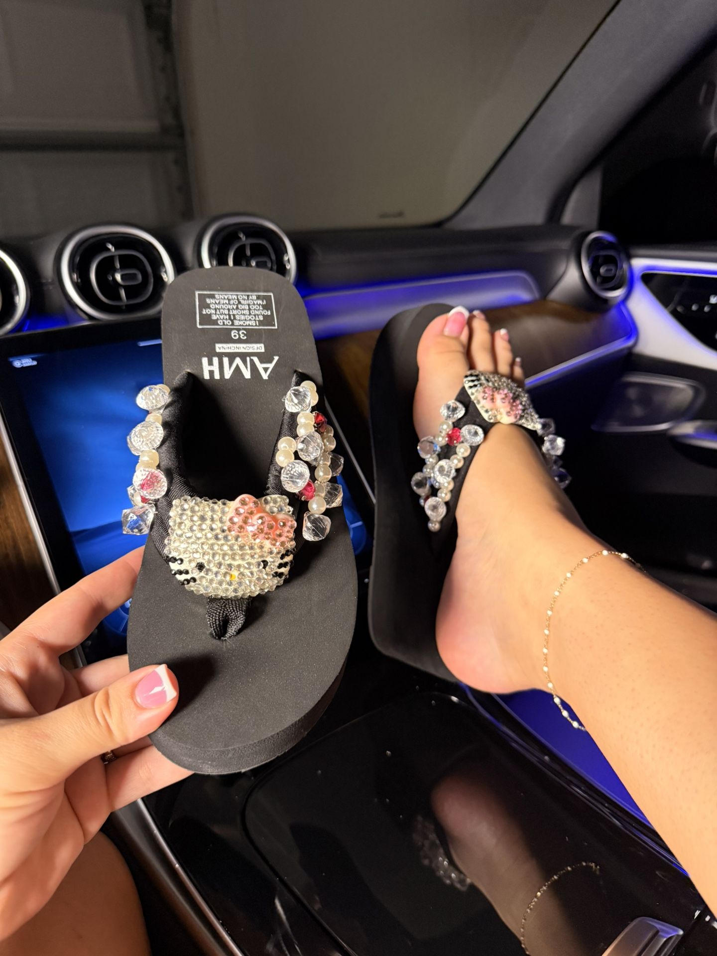 Hello Kitty Platforms (Black)