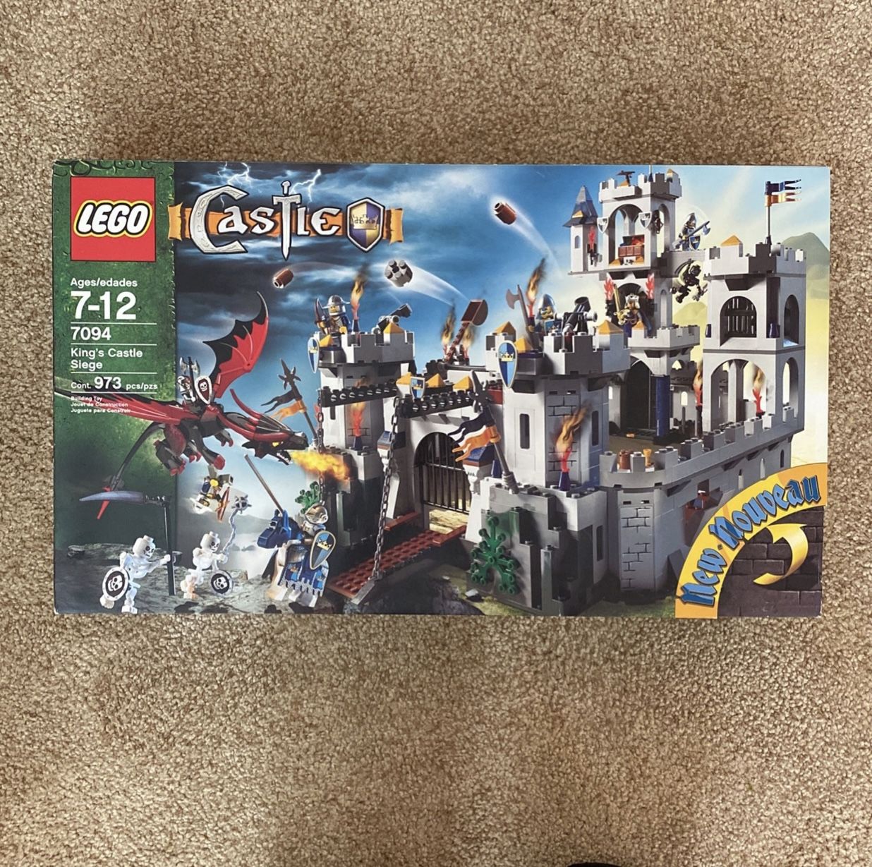 Retired Lego Castle Sets (7094, 7036, 7048)