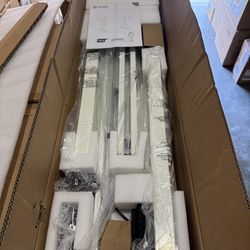 NEW 48" WHITE Electric Desk, Stand Up Desk, Adjustable Height, Computer Workstation