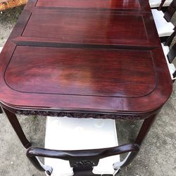 Table and chairs