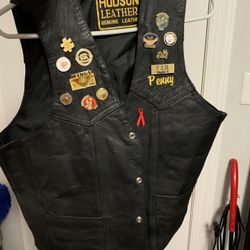 Leather Bike 🏍️ Vest 