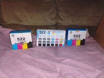 New 522 Printer Ink Refill Bottles – Multiple Packs