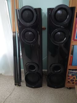 LG Surround Sound Subwoofer Speakers 
