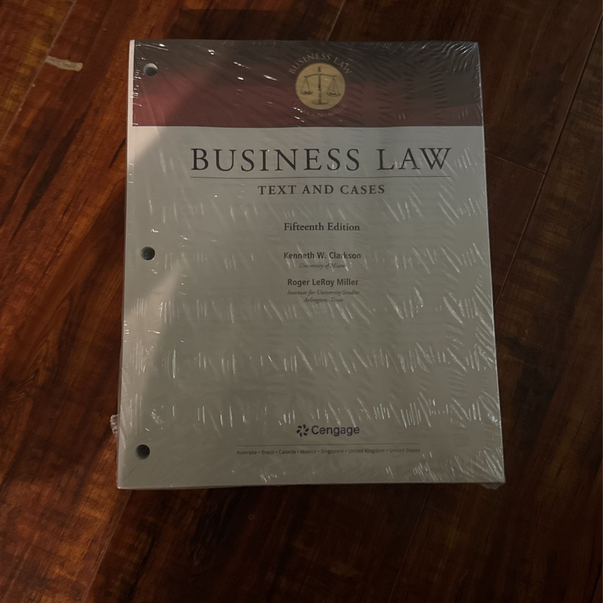 Busad 120 Law textbook