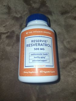 The Vitamin Shoppe Resveratrol 500mg Supplement