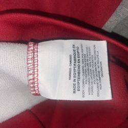 Red Nike hoodie  size medium