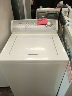 Frigidaire Washer white super size heavy duty . Warranty . Delivery available . 2203 Fowler st. Ft. Myers 33901