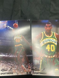 Signed autographs by Shawn kemp negotiable price