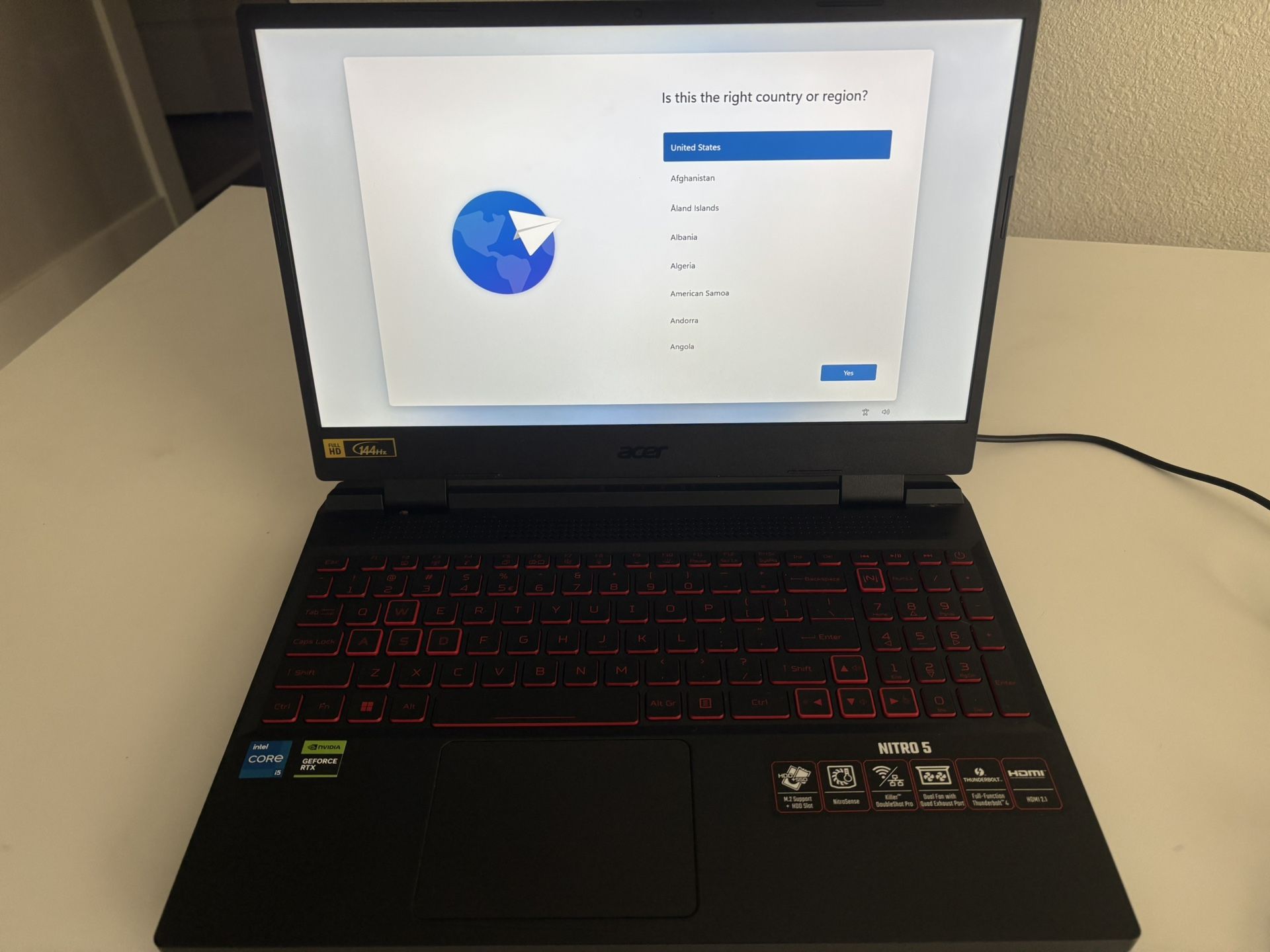 Acer Nitro 5