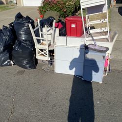 Free Kids Tables, Chairs, Really Good Cloths For Teenage Girls Or Babies, Toys 