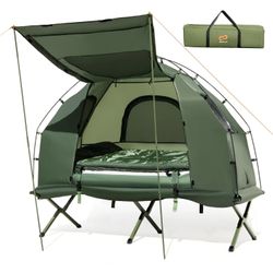 Go Plus Single Person Tent Cot. 