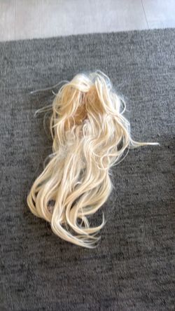 Blonde Wavy Long Wig