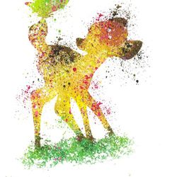 Disney Prints of Bambi, Mickey & Minnie, Lion King, Lady & the Tramp and Tinkerbell 