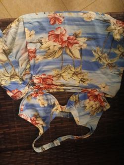 2 piece bathing suit sz large