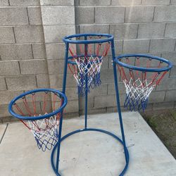 4 Hoop Basketball Stand