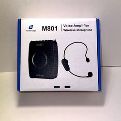 Voice Amplifier With Headset And Speaker 