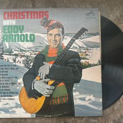 vintage eddy arnold christmas record