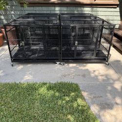 Stackable Dog, Cat, Rabbit Crates/Cages