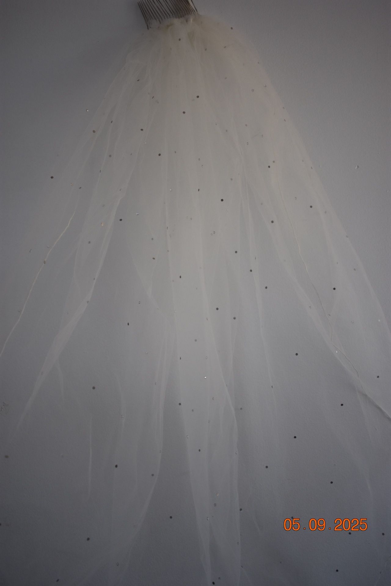 Ansonia Ivory Bridal Veil
