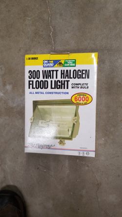 300 watt halogen flood NIB