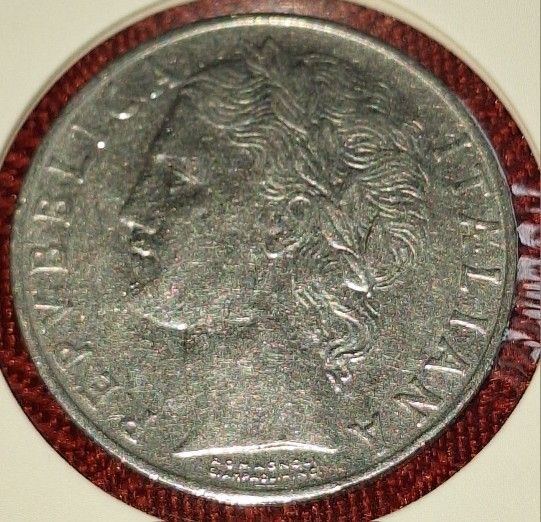 1955 Italy 100 Lire Coin
