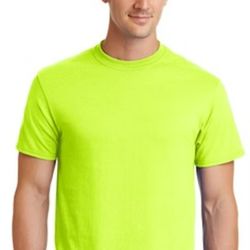 Port & Co - Safety Yellow Tshirts - Medium - Take All for $7.00