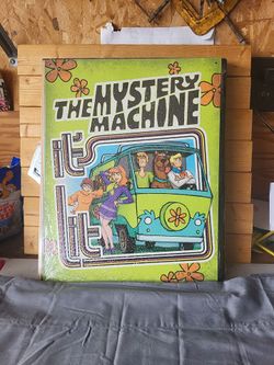 New Scobby Doo Metal Sign 13"x16"