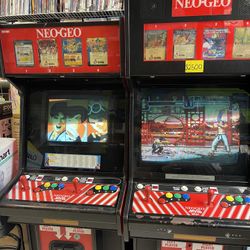 Neo Geo Arcade Original Working Condition