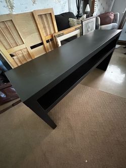 IKEA LACK Console Table – Black-Brown – $60