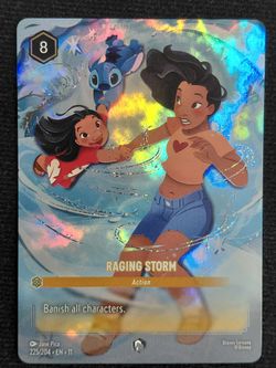 Raging Storm Enchanted Disney Lorcana