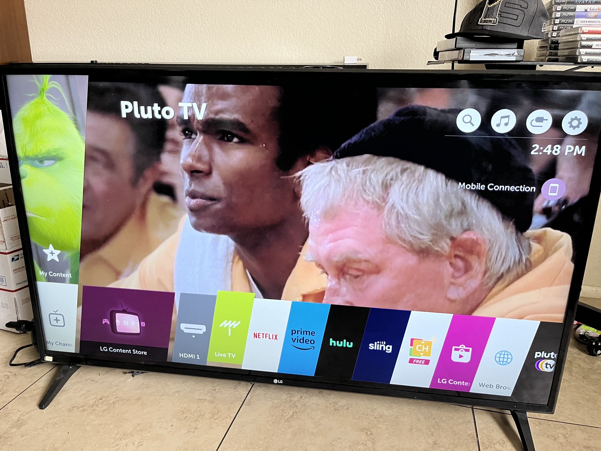 LG UK6090PUA 4K HDR Smart LED UHD TV 50'' Class (49.5'' Diag) for