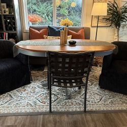 Swivel armchair (set of 2) 