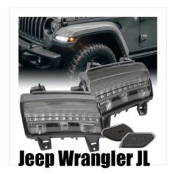 Jeep Wrangler JL LED Turn Signal Light Set with corners included