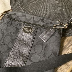 Black Coach Crossbody Bag