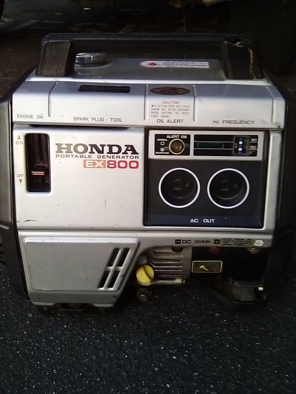Vintage Honda portable generator ex800 for Sale in Banning, CA OfferUp