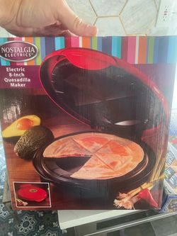 Nostalgia Electrics 8-Inch Electric Quesadilla Maker