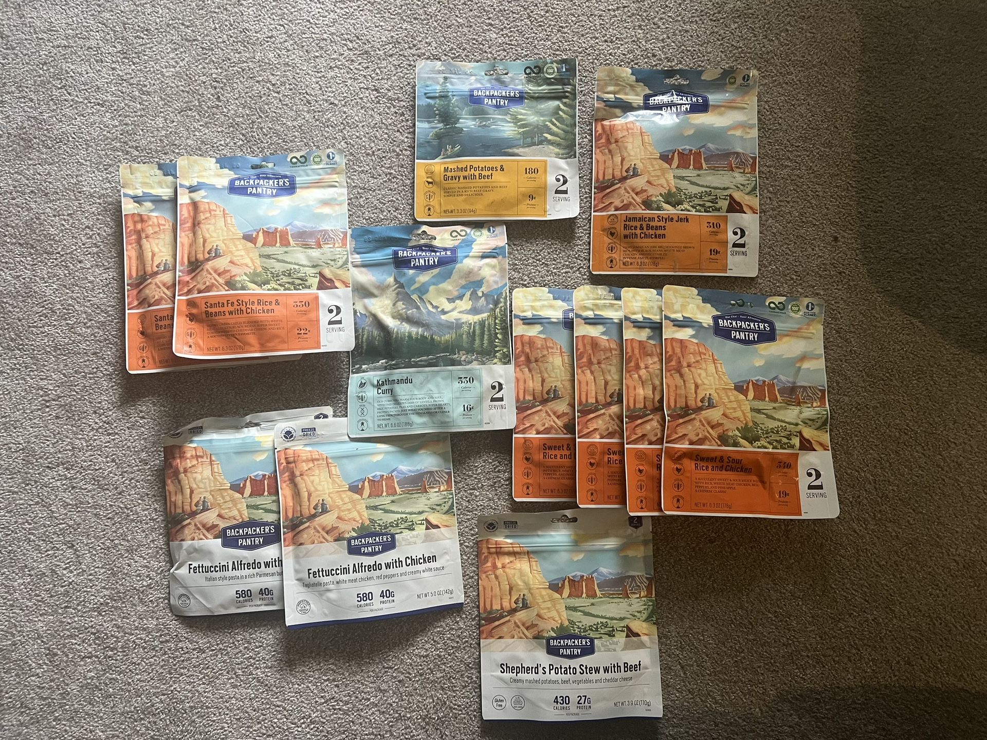 Backpackers Pantry Assorted Meals
