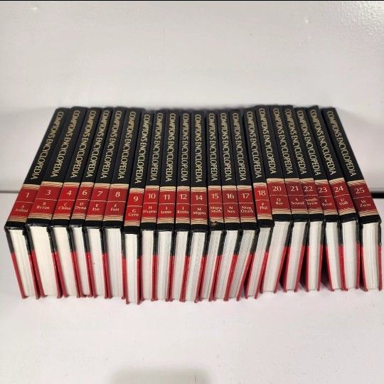 Comptons Encyclopedia By Britannica 1(contact info removed) Incomplete Set 23 of 26