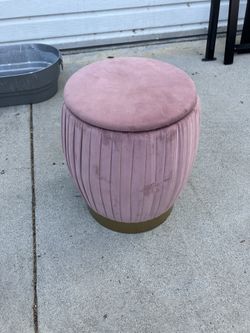 Mid Century storage Stool
