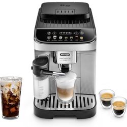 De'Longhi Magnifica Evo Automatic Espresso & Coffee Machine with Auto Milk Frother, Built-in Grinder & Auto-Clean Function - For Latte, Cappuccino, Am