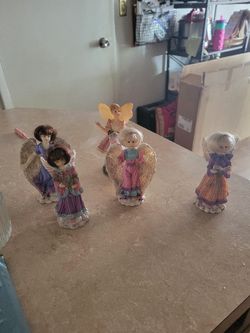 K's Collection Angel Girls Set Of 4 