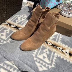 Aldo Tan Suede Ankle Boot