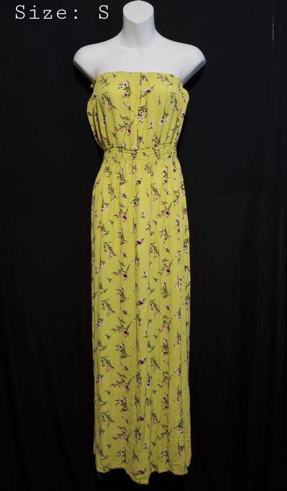 Floral Yellow Dress